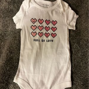 6-12 month infant onesie